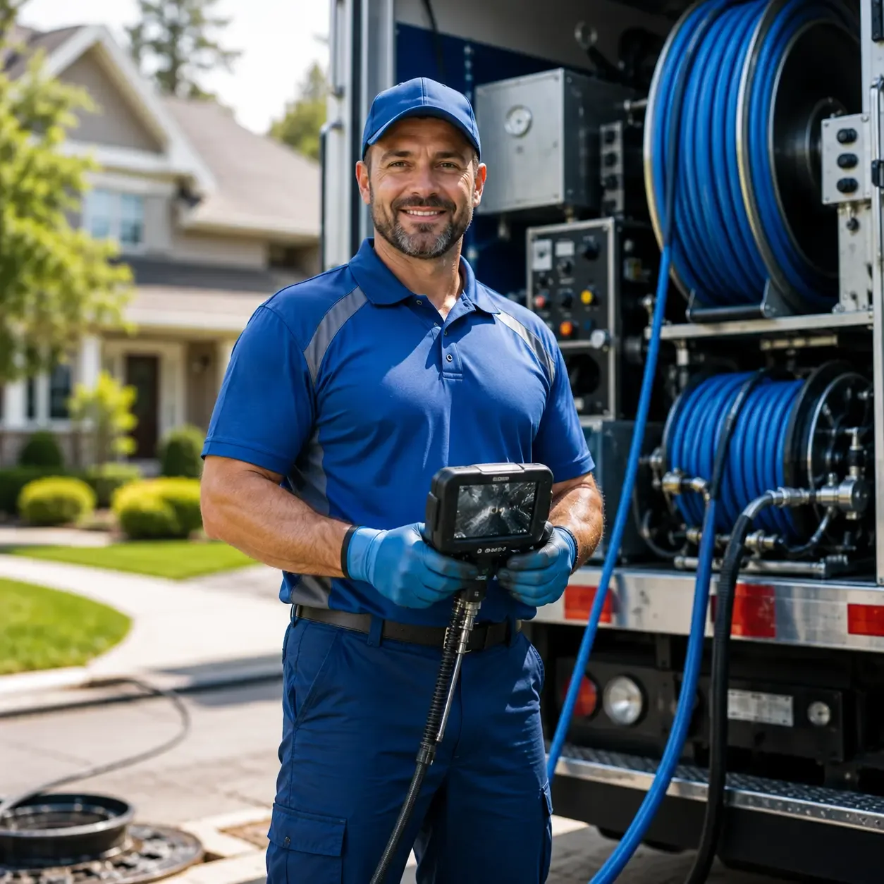 Local outdoor drain cleaning specialists in Lasara, TX